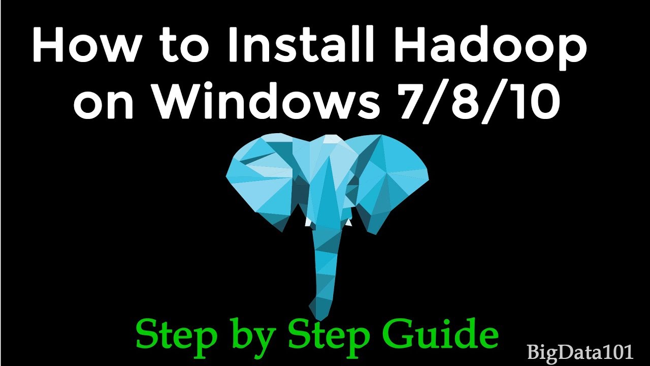 Hadoop installation on windows